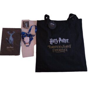 Forbidden Forest Experience Harry Potter Light-Up Lanyard and Tote Bag Gift Set